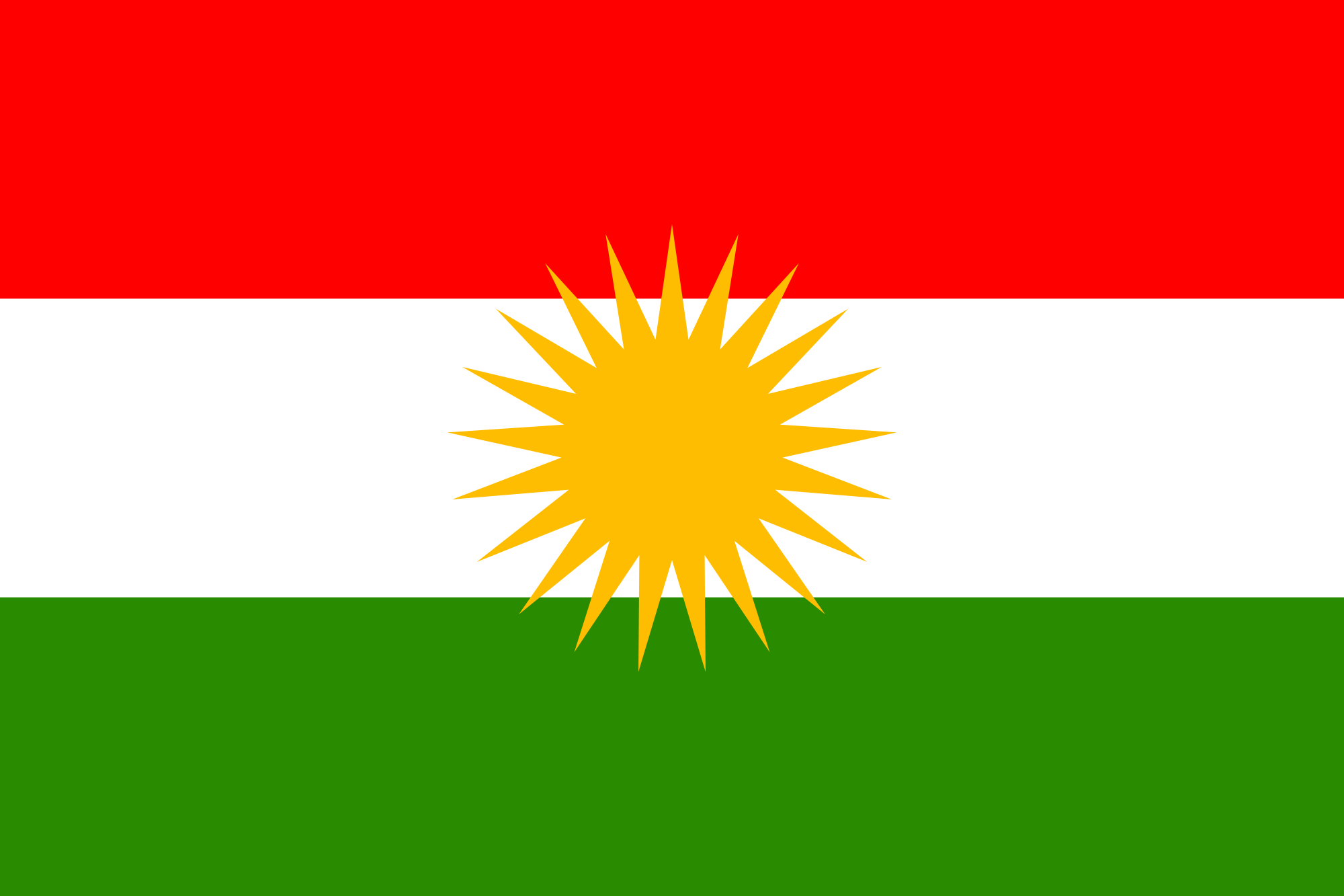 Kurdistan flag