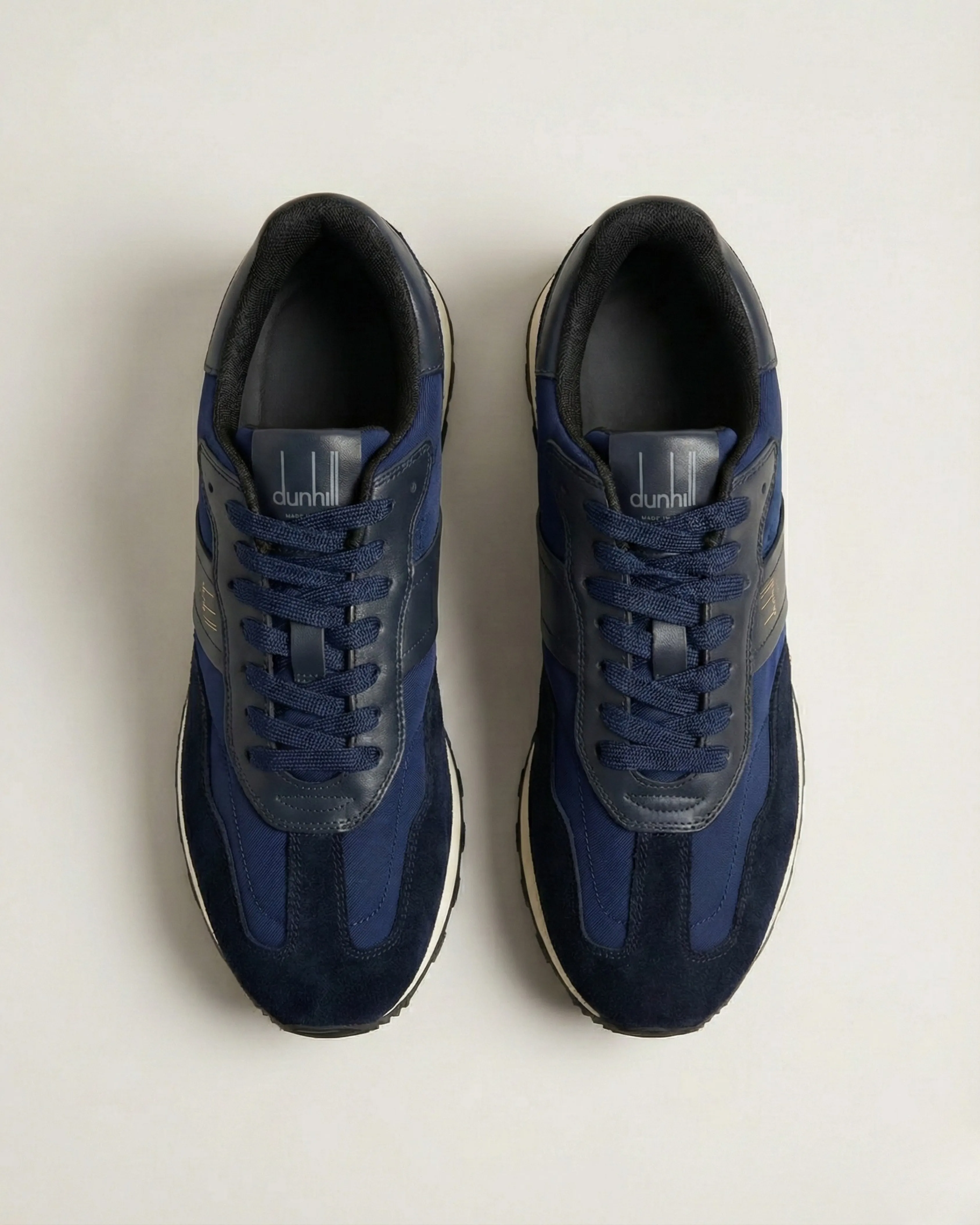 Dunhill Davies Automotive Suede Sneaker